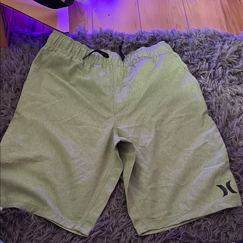 Hurley Kids Light Green Shorts